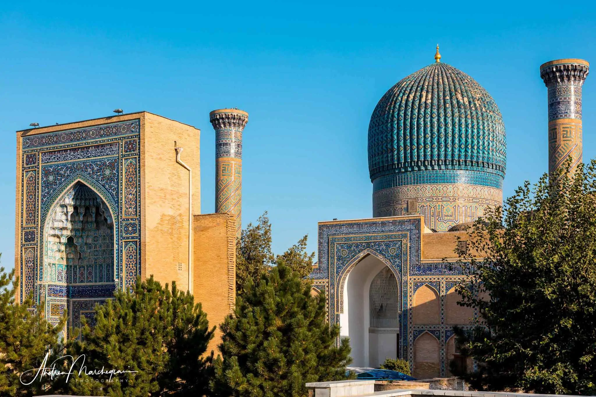 Mausoleum Gur-e-Amir, Samarkand, Uzbekistan