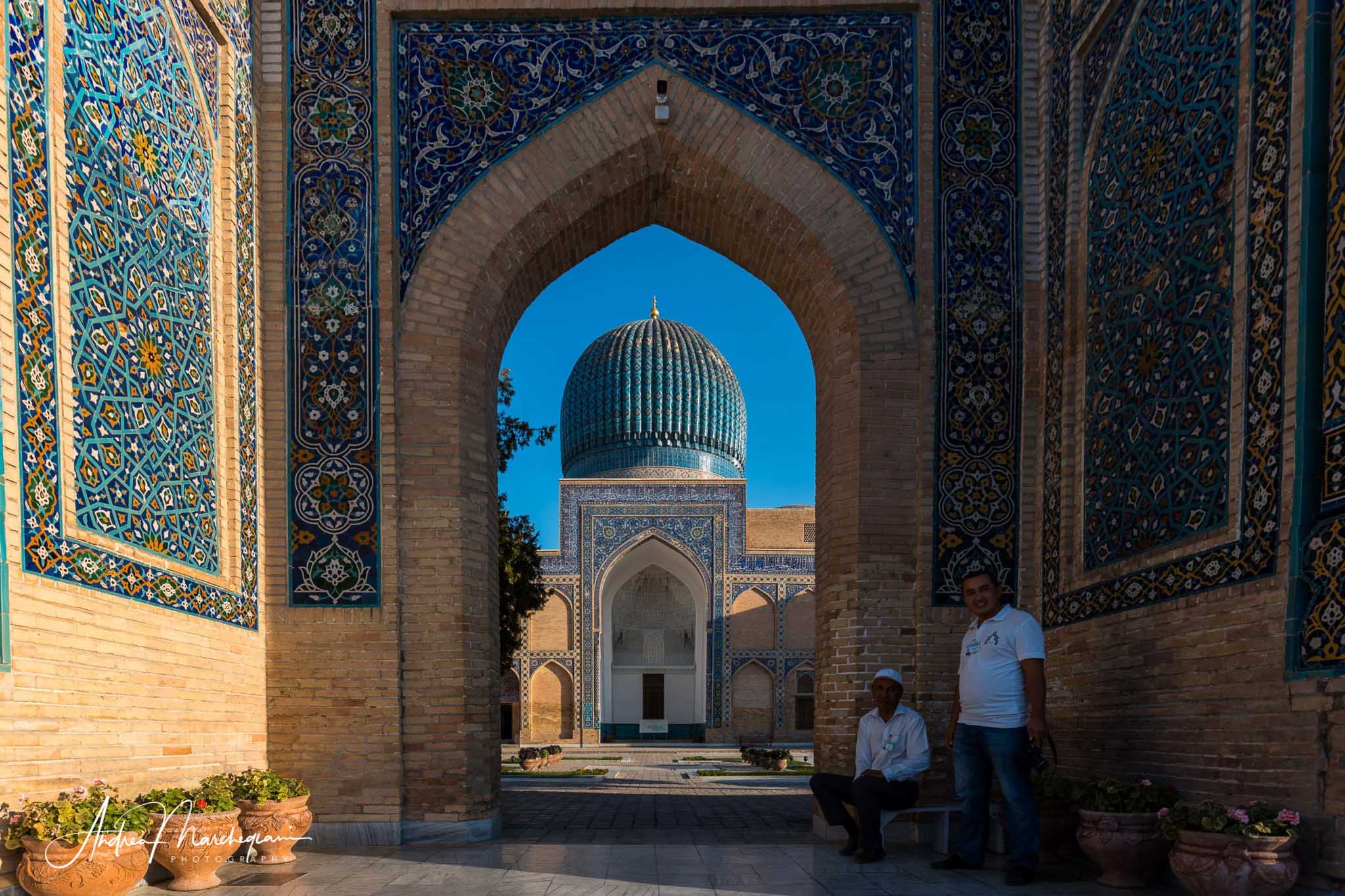 Mausoleum Gur-e-Amir, Samarkand, Uzbekistan