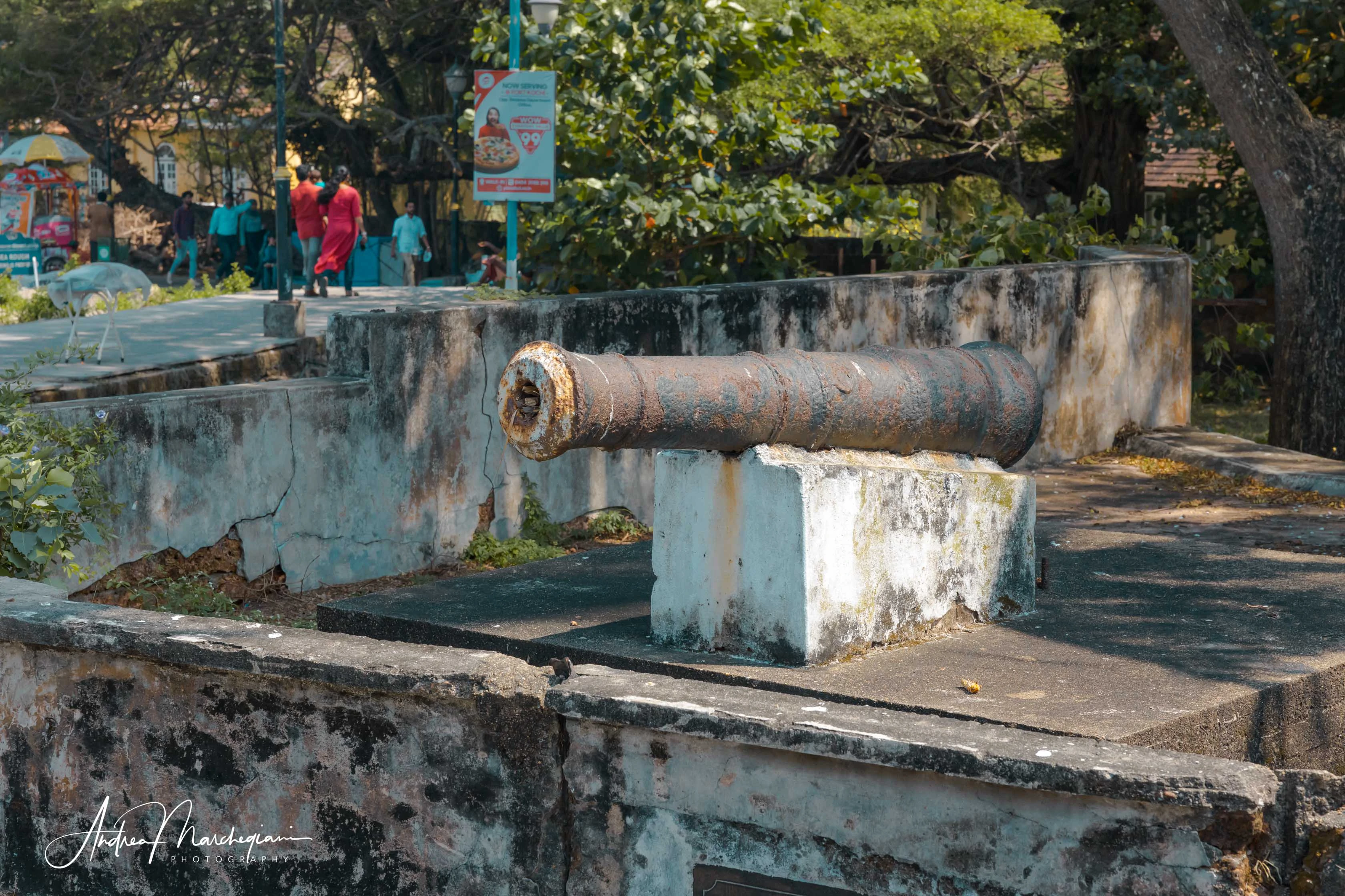 Fort Emmanuel, cannone